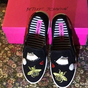 Betsey Johnson Coopers Slip on Shoes